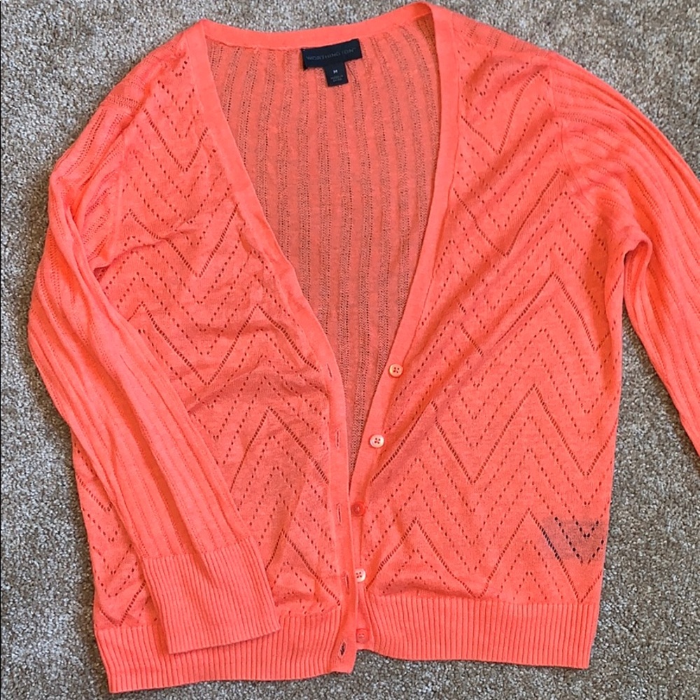 Salmon cardigan
